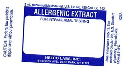 5 mL Stock Concentrate Intradermal (Nelco 5 mL Stock Concentrate Intradermal)